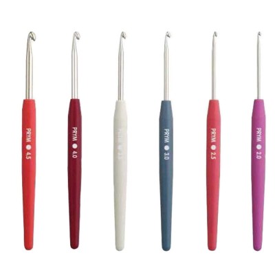 Prym Crochet Hook Set Colored 