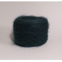 Dark green mohair