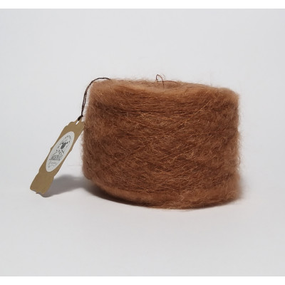 Light brown superkid mohair