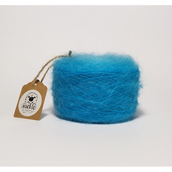 Turquoise superkid mohair