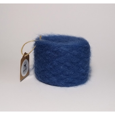 Blue superkid mohair