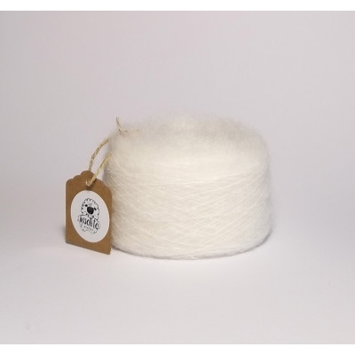 Superkid mohair bianco