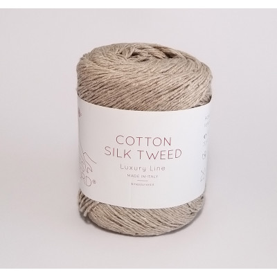 Cotton silk tweed 8868