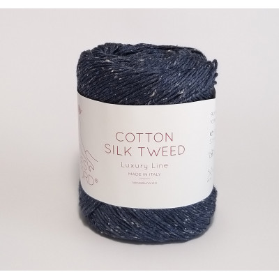 Cotton silk tweed 5726