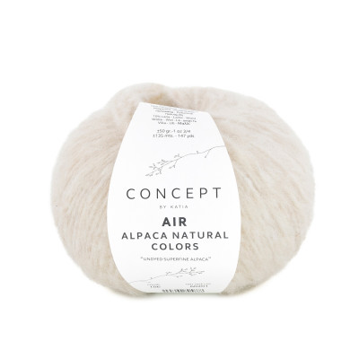 Air alpaca natural colors 106
