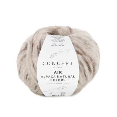 Air alpaca natural colors 202