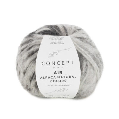 Air alpaca natural colors 204