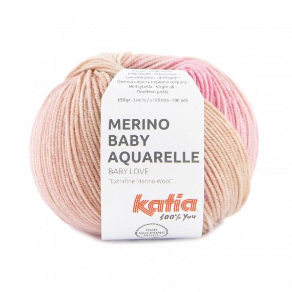 Merino baby aquarelle 357