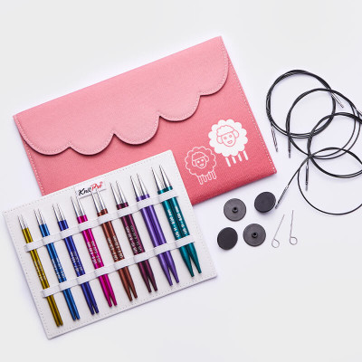 Zing deluxe interchangeable circular needle set