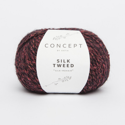 9 balls of Silk tweed 56