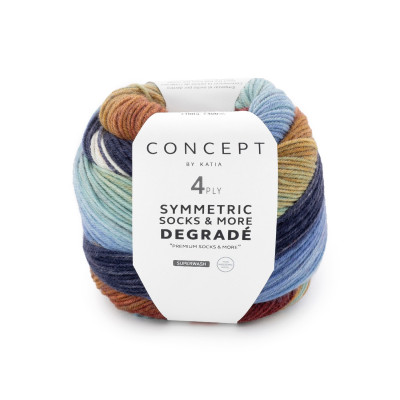Degradè symmetric socks 80