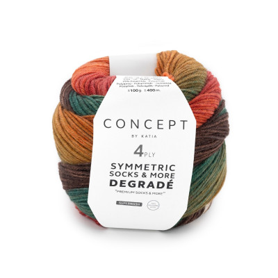 Degradè symmetric socks 81