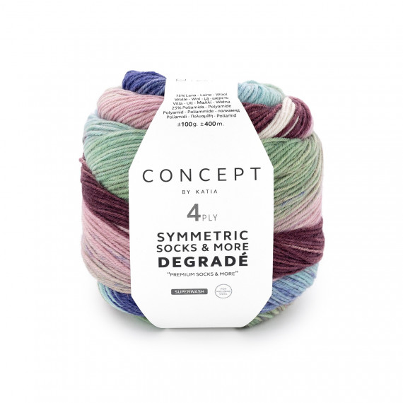Degradè symmetric socks 82