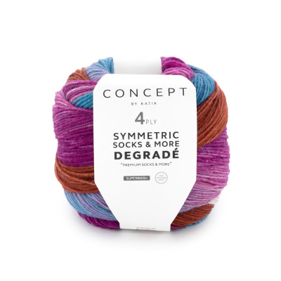 Degradè symmetric socks 83