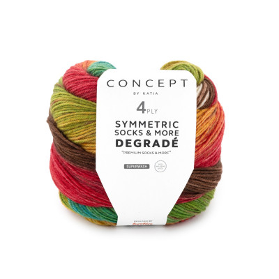 Degradè symmetric socks 85
