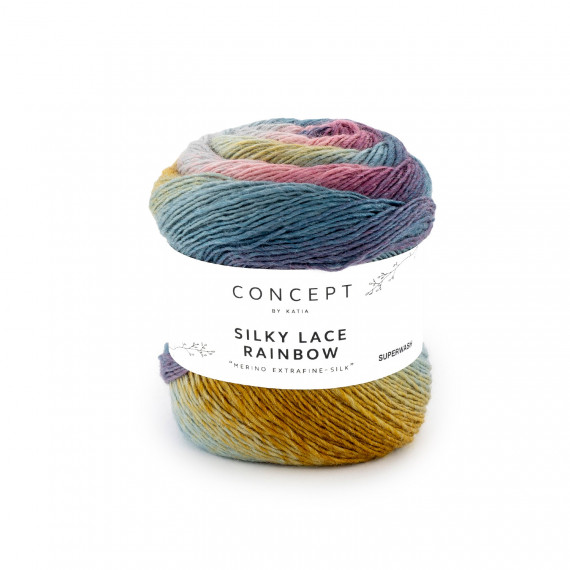 Silky lace rainbow 303