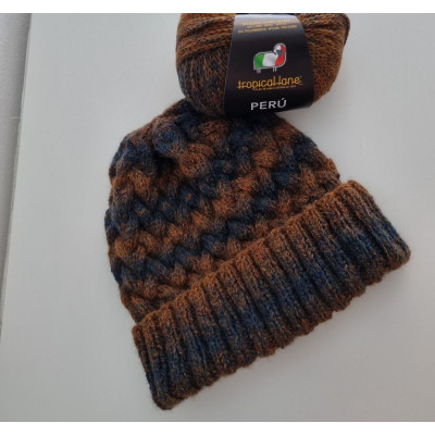 Kit berretto Perù senza pompon