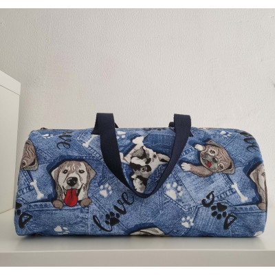Borsa portalavoro fantasia "cani"