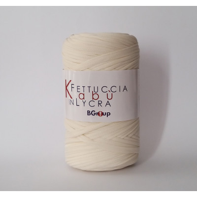 Fettuccia lycra panna