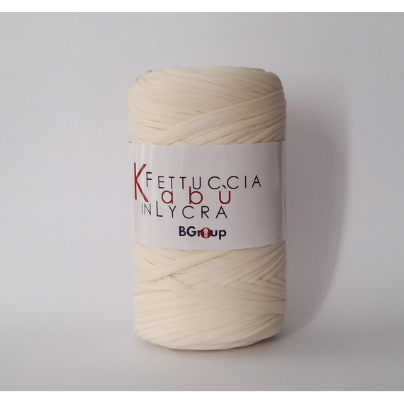 Fettuccia lycra panna