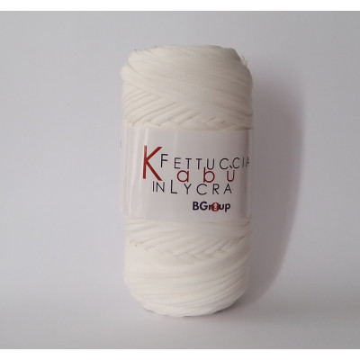 Fettuccia lycra bianco