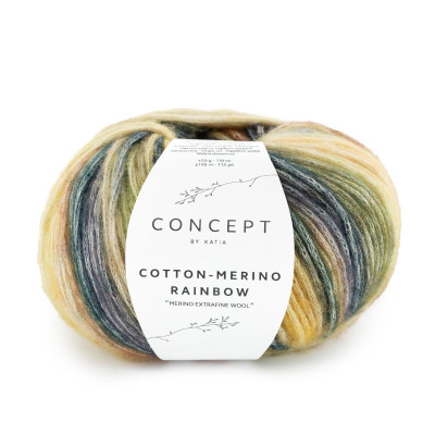 Cotton merino rainbow 500