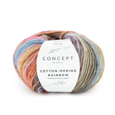 Cotton merino rainbow 501