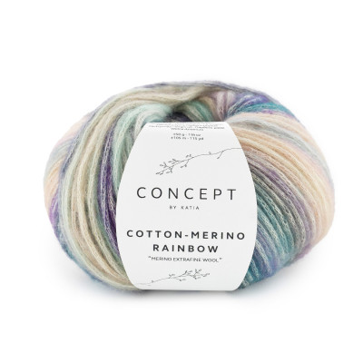 Cotton merino rainbow 502
