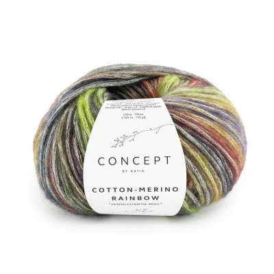 Cotton merino rainbow 503