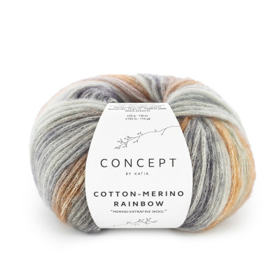 Cotton merino rainbow 504