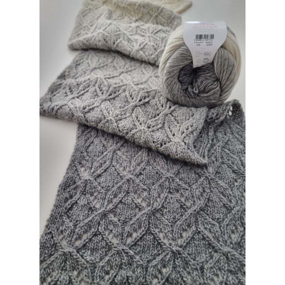 Poema glitter scarf kit