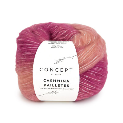 Cashmina paillettes 102