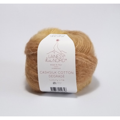 7 balls of Cashsilk cotton degradè 02