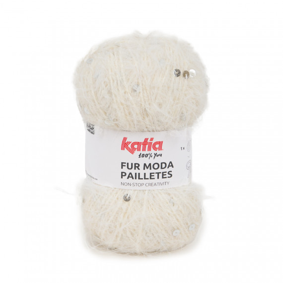 Fur moda paillettes 200