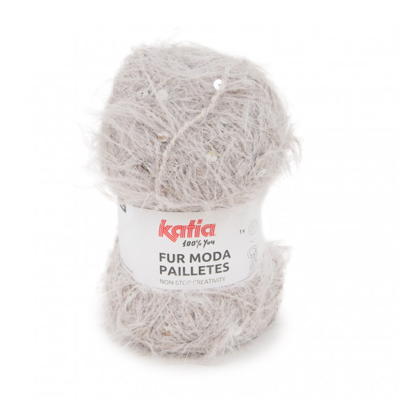 Fur moda paillettes 201