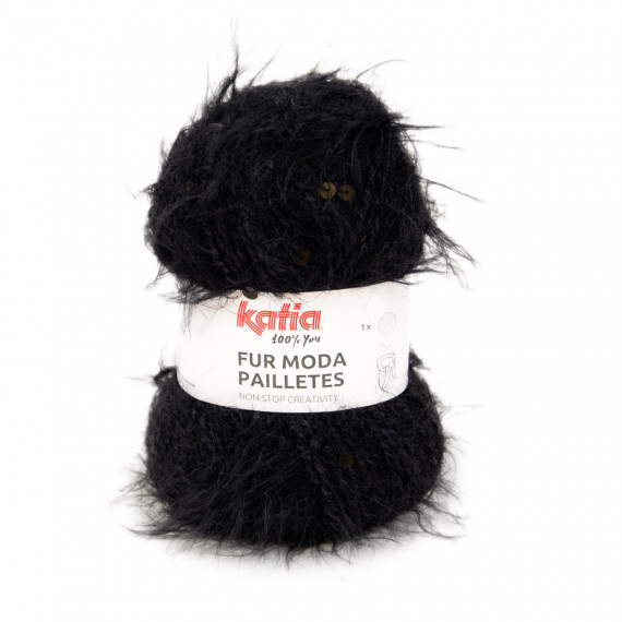 Fur moda paillettes 202