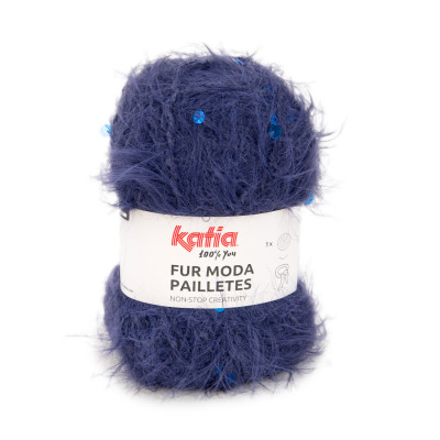 Fur moda paillettes 203
