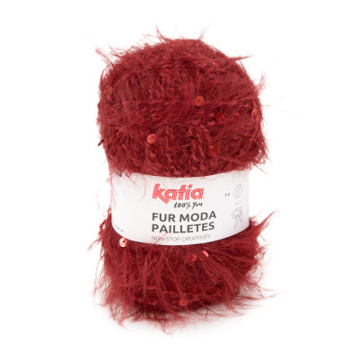 Fur moda paillettes 204
