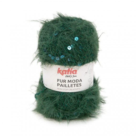 Fur moda paillettes 205