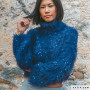 Fur moda paillettes 204